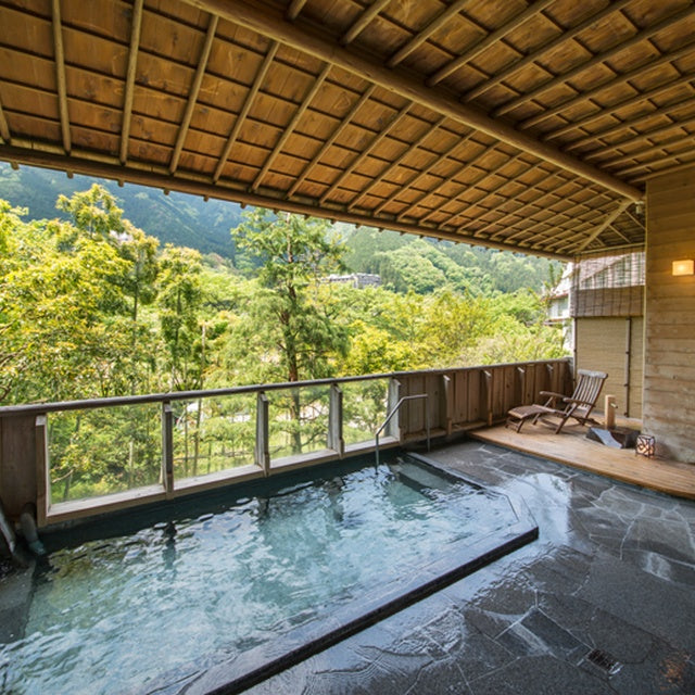 岐阜/下呂温泉山形屋/ペア日帰り入浴≪コーヒー券付≫