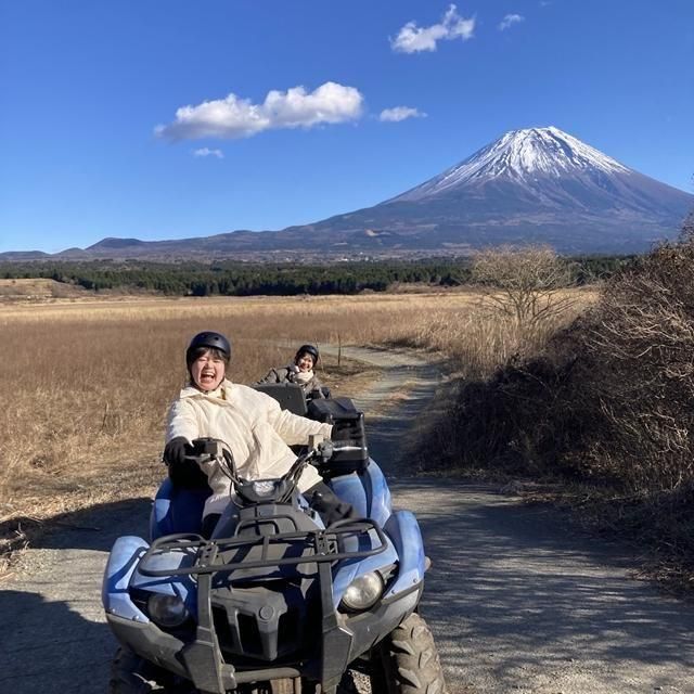 静岡/富士山バギー/1名様 ATVショートコース 四輪バギー体験