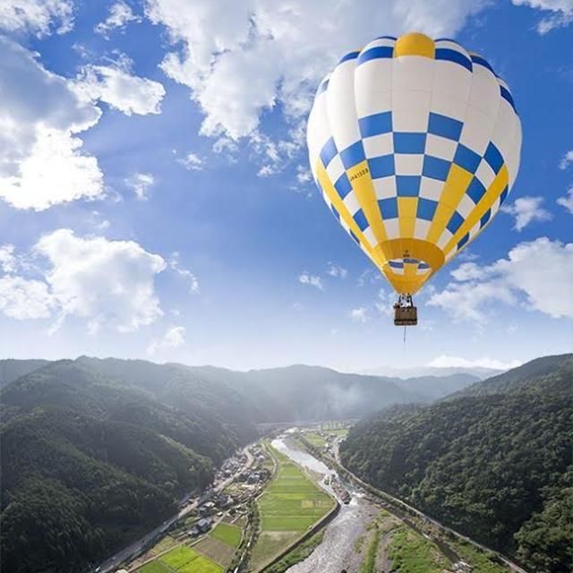 【4月~12月上旬土日祝日限定】岐阜/ヒートバルーン物語/2名様 熱気球フライト 係留飛行(乗合・高度25m)体験プラン