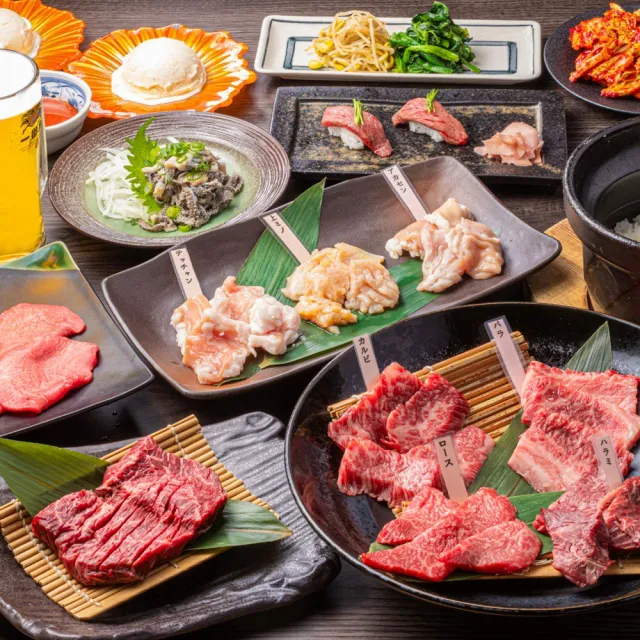 大阪/精肉卸問屋直営焼肉店 牛次郎 お初天神店/2名様ディナープラン≪焼肉≫