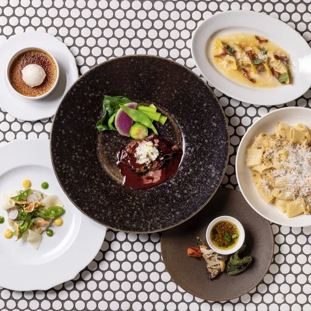 京都/MR.MAURICE'S ITALIAN (エースホテル京都)/2名様 ランチまたはディナープラン ≪イタリア料理+乾杯ドリンク付≫