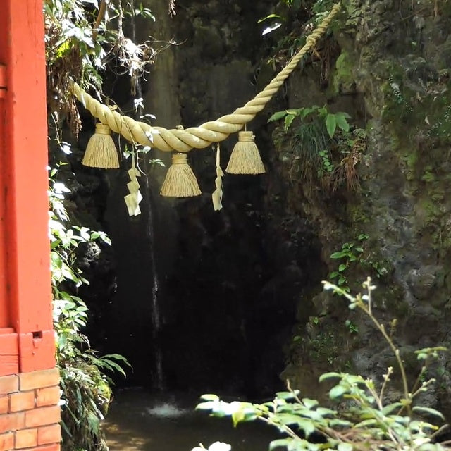 静岡/医王山薬王院油山寺/ペア滝行と写経体験