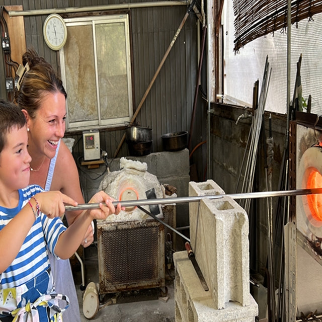 愛知/バルト工房/2名様 吹きガラス体験