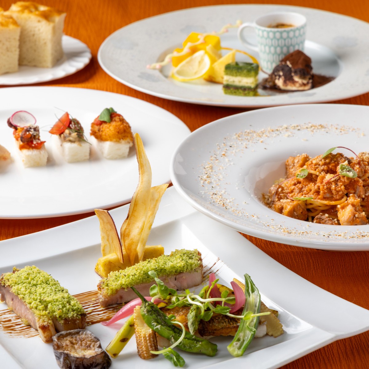 長崎/イタリア料理「アマリアサロン」（ホテルモントレ長崎）/2名様ランチプラン≪イタリア料理≫