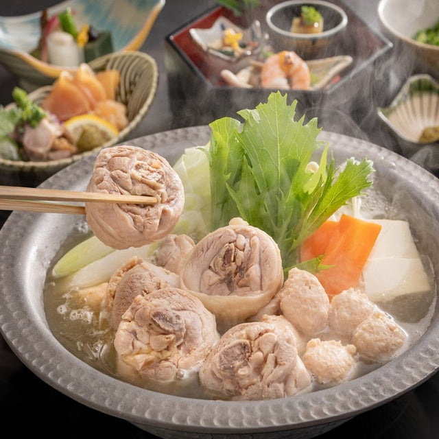 福岡/博多華味鳥 祇園店/1名様ディナープラン≪華味鳥水たきコース・お土産付≫