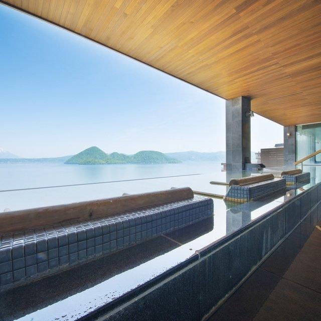 北海道/洞爺湖万世閣ホテルレイクサイドテラス/2名様 日帰り入浴≪夕食付≫≪お部屋での休憩≫