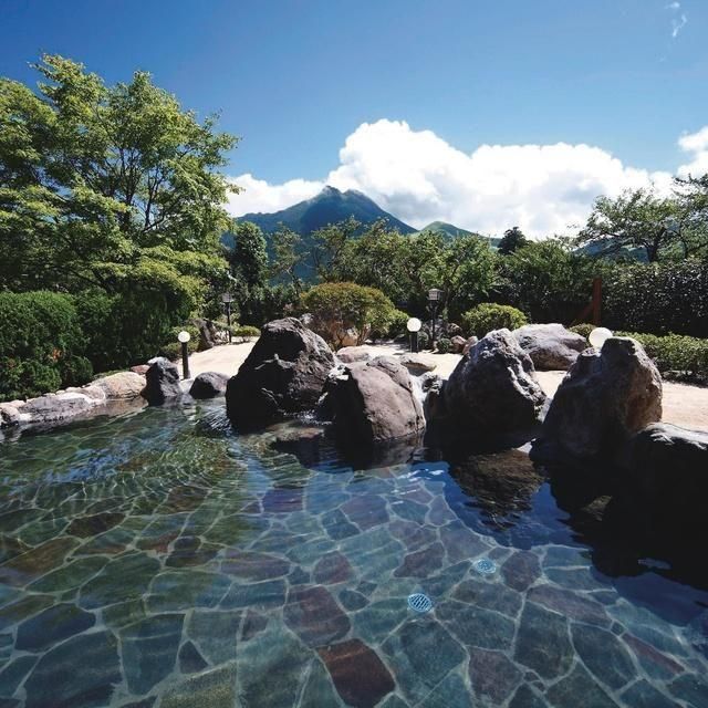 大分/ゆふいん山水館/2名様 日帰り入浴≪食事なし≫