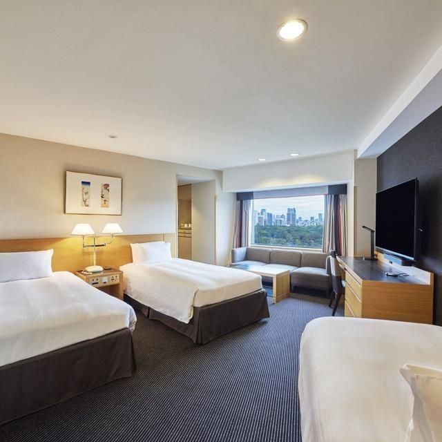 東京/ホテルニューオータニ/3名1泊食事なし