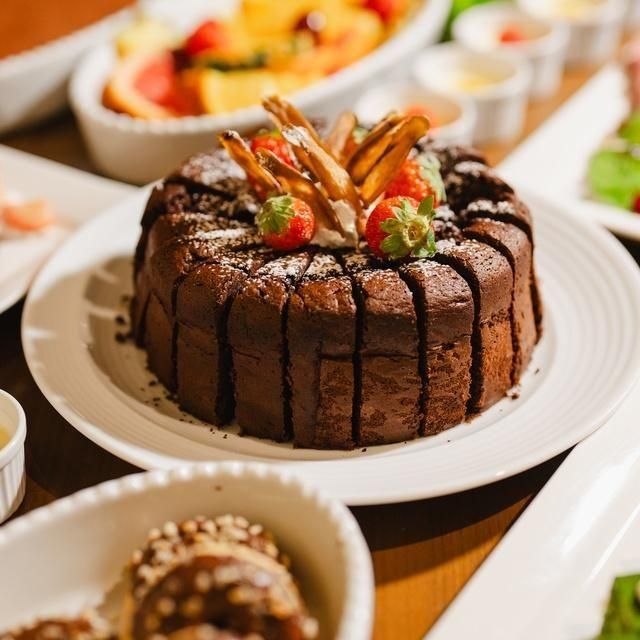 北海道/Cafe Contrail(ﾎﾃﾙJALｼﾃｨ札幌 中島公園)/【土・日・祝利用限定】2名様ランチプラン≪インナーブッフェランチ（和洋）≫