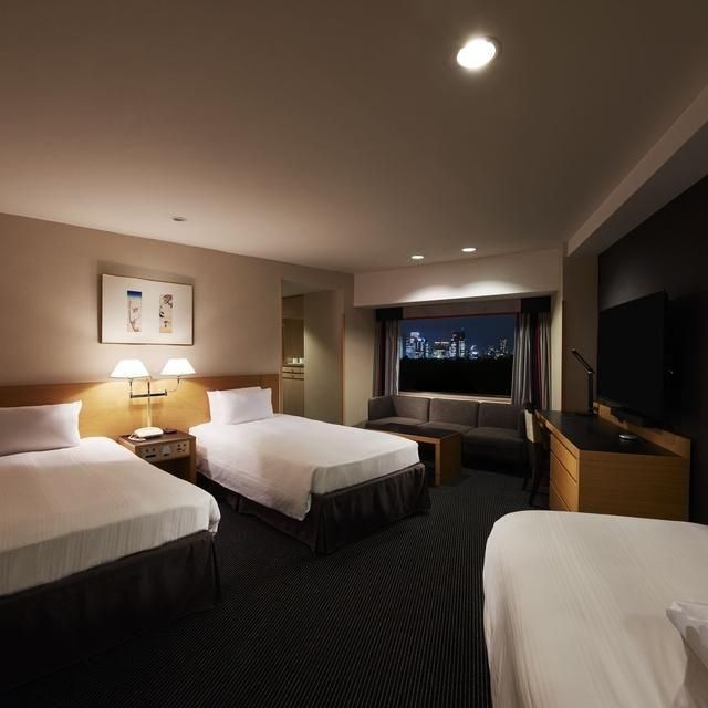 東京/ホテルニューオータニ/3名1泊食事なし