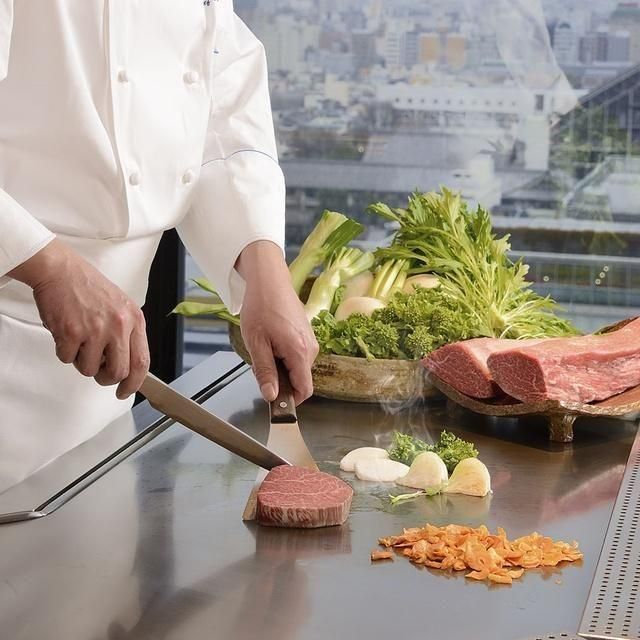 京都/鉄板焼 五山望（ホテルグランヴィア京都）/2名様ディナープラン≪鉄板焼≫