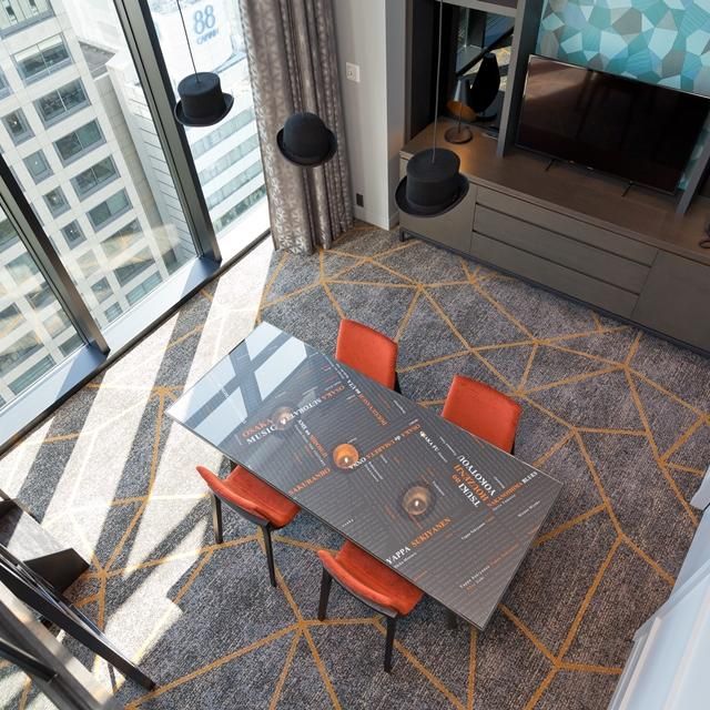 大阪/大阪エクセルホテル東急/ROOM AMEMURAツインロフトベッド/ペア1泊朝食付